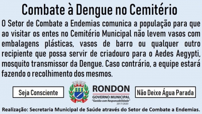 Combate à Dengue no Cemitério