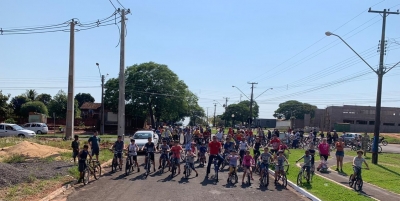 Campanha Pedalando Contra A Pólio Reuniu Dezenas De Ciclistas Em Rondon