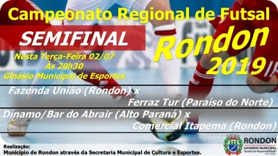 Semifinal do Campeonato Regional de Futsal