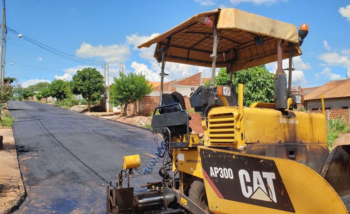 Município De Rondon Inicia Plano De Recapeamento Asfáltico No Jardim Campo Belo