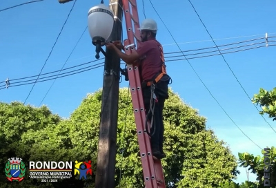 RONDON AMPLIA SERVIÇOS E MANUTENÇÃO NA ILUMINAÇÃO PÚBLICA 