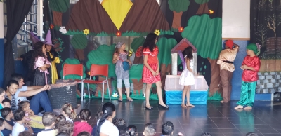 Cmei Menino Deus Recebe Teatro Na Escola