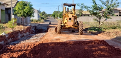 Trecho Da Rua Coréia (Jardim Golden Par) Também Recebe Serviços De Recapeamento Asfáltico