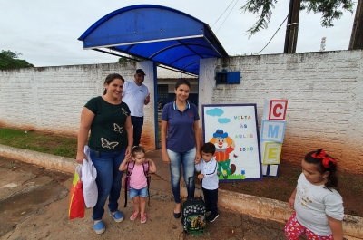 Volta às aulas nas redes Pública e Privada de Ensino em Rondon