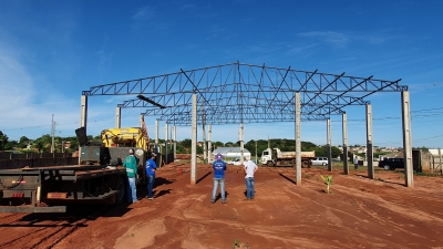 Geração de Empregos: obras de empresas avançam em Rondon