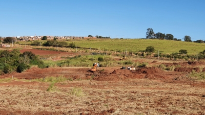 Município inicia construção do Lago da Área Institucional Conjunto Vale Verde