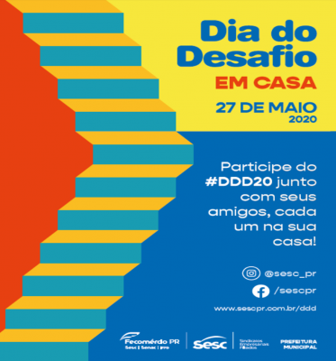 Em breve mais informações sobre o Dia do Desafio 2020