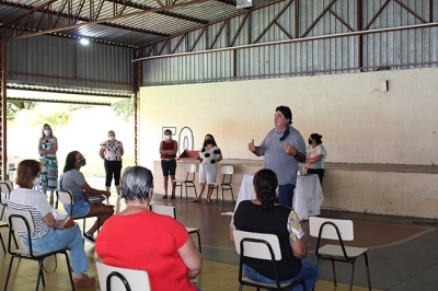 Abertura do ano letivo no município de Rondon no ano de 2021.