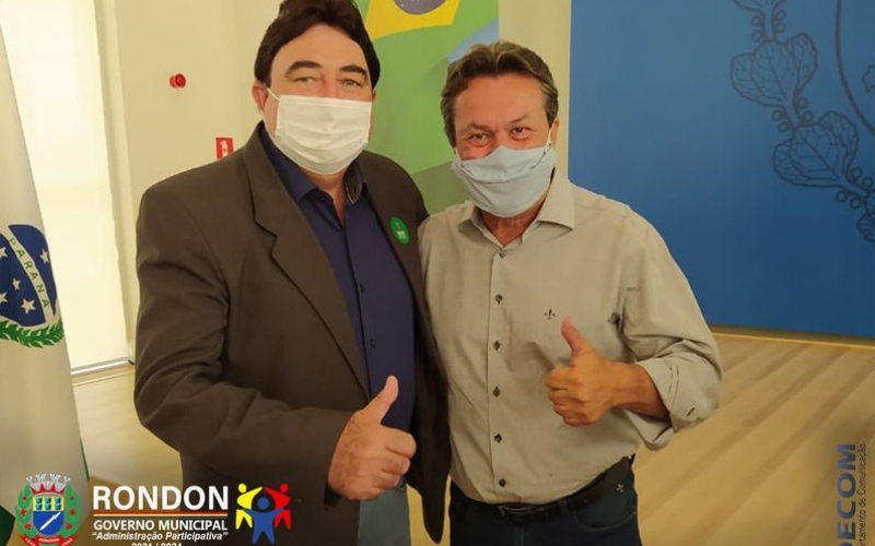 Prefeito Roberto Corredato recebe apoio do Secretário de Estado de Desenvolvimento Sustentável e Turismo para correções 
