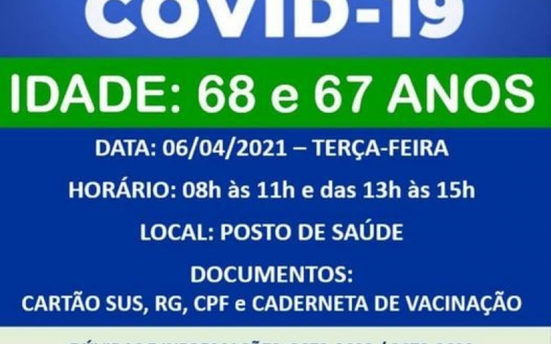 CAMPANHA DE VACINAÇÃO CONTRA A COVID-19