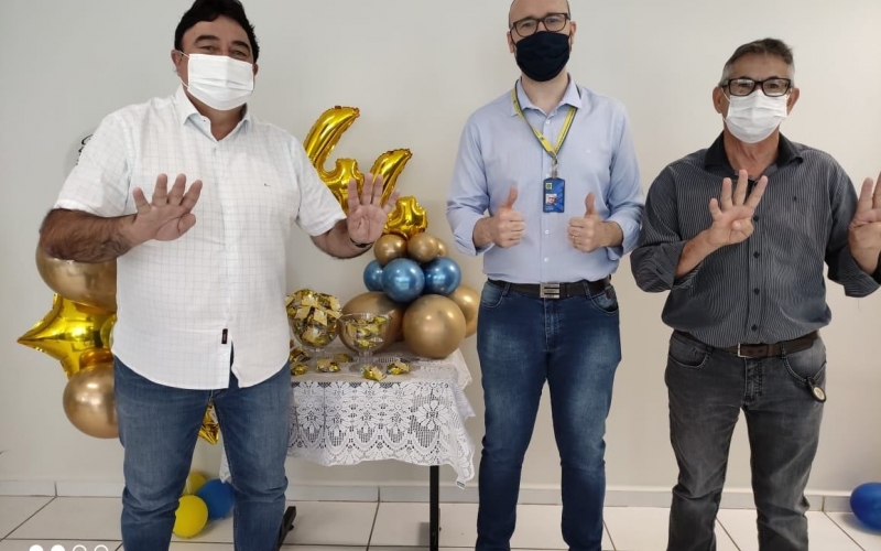 AGENCIA DO BANCO DO BRASIL DE RONDON COMPLETA 44 ANOS