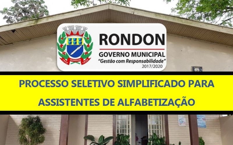 Secretaria De Educação Abre Processo Seletivo Simplificado Para Assistentes De Alfabetização