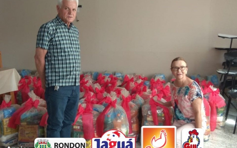Cestas De Natal São Entregues As Famílias Carentes De Rondon
