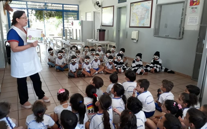 Projeto Dengue Com Alunos do Cmei Francisco Sella