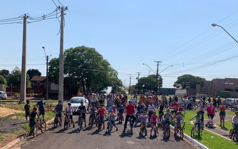 Campanha Pedalando Contra A Pólio Reuniu Dezenas De Ciclistas Em Rondon